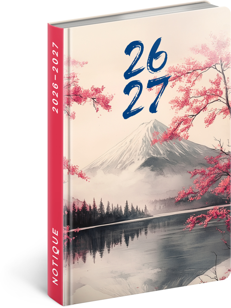 Levně 18měsíční diář 2026/2027 Notique Petito Japonsko, 11 x 16 cm