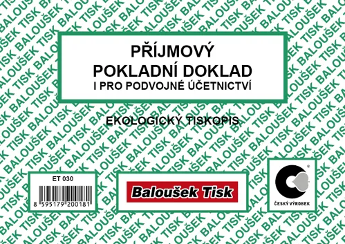 Příjmový pok.dok. i pro pod.úč. A6