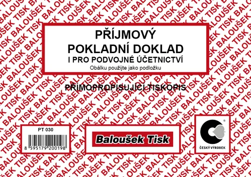 Příjmový pok.dok. i pro podvoj.účet A6