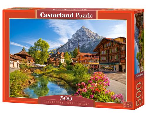 Puzzle Castorland 500 dílků - Kandersteg, Švýcarsko