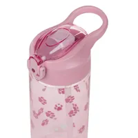 Tritanová láhev s brčkem 500 ml BAAGL Tlapky (2)