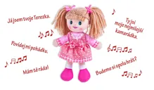 Panenka Terezka hadrová česky mluvící 30 cm (11)