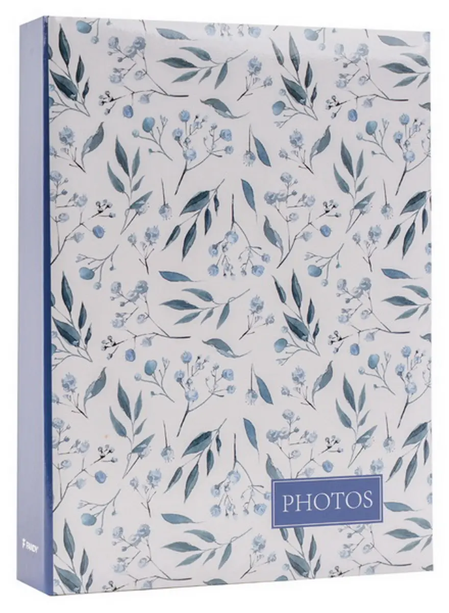Levně Fotoalbum zasunovací MM-46200M Blue 1, 10x15/200F, popisové pole
