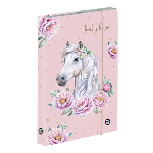 Box na sešity A5 Jumbo KARTON P+P - Kůň Romantic