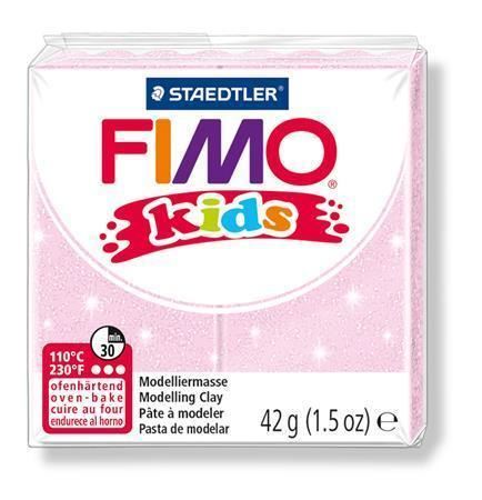 FIMO® kids 8030 modelovací hmota 42g - perleťová růžová (206)