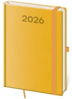 Denní diář 2026 Helma A5 - Print Pop žlutý Denní diář 2026 Helma A5 - Print Pop žlutý